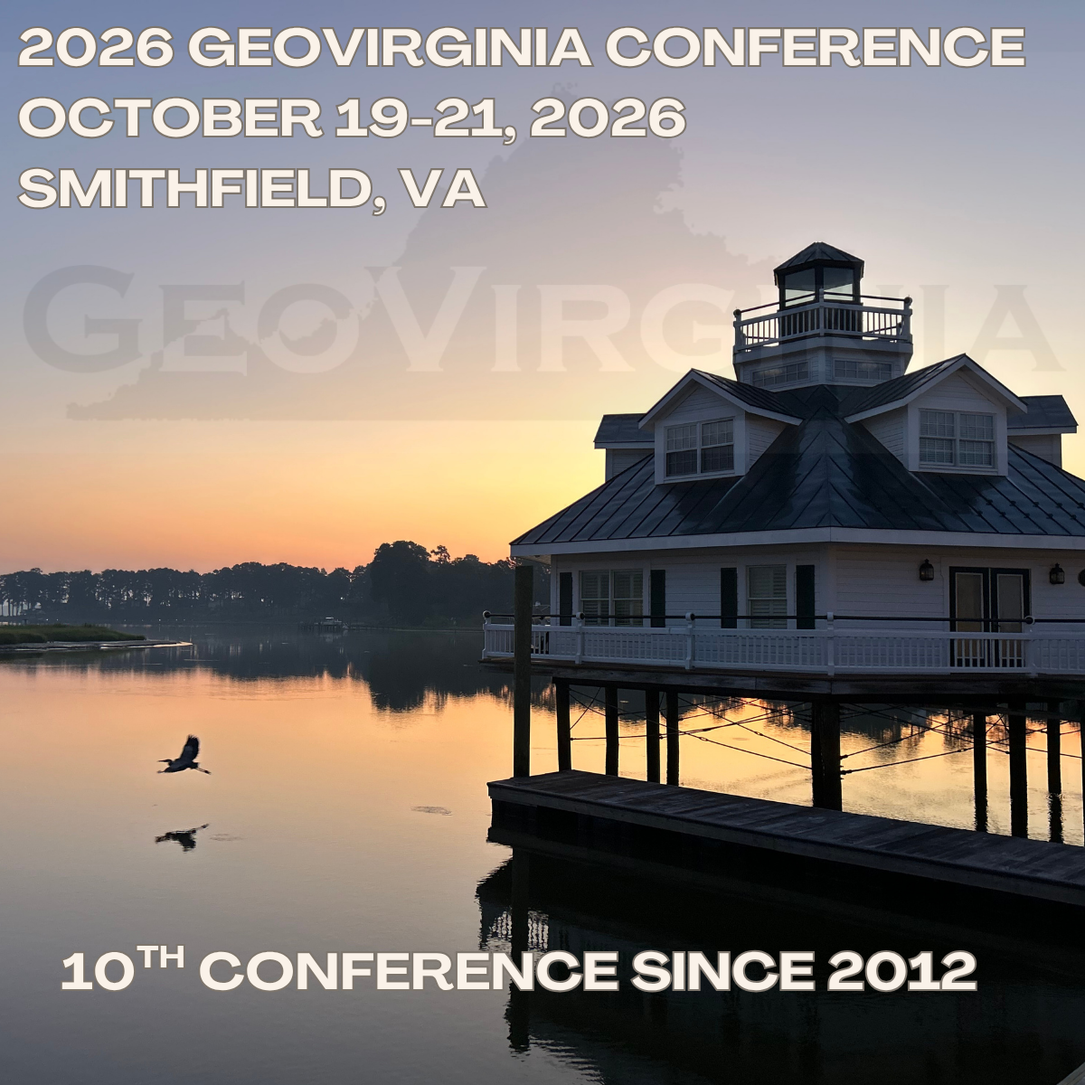 2026 GeoVirginia Conference Flyer